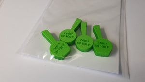 Omask 74807 Bf 109 F-2/F-4 wheel bay plugs (for Eduard) 1/48 – image 2