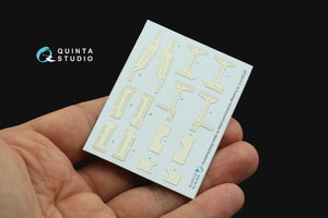 Quinta Studio QP32016 F-16 block 40/42 reinforcement plates (Academy) 1/32 – Bild 3