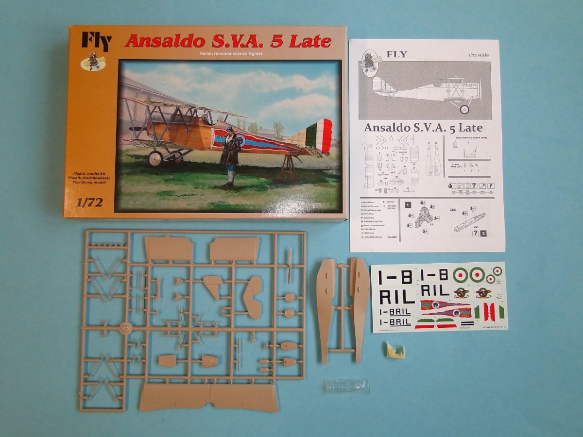 Fly 72002 Ansaldo SVA6 Late 1/72 – imagen 2