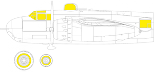 Eduard JX288 B-25H TFace HKM 1/32