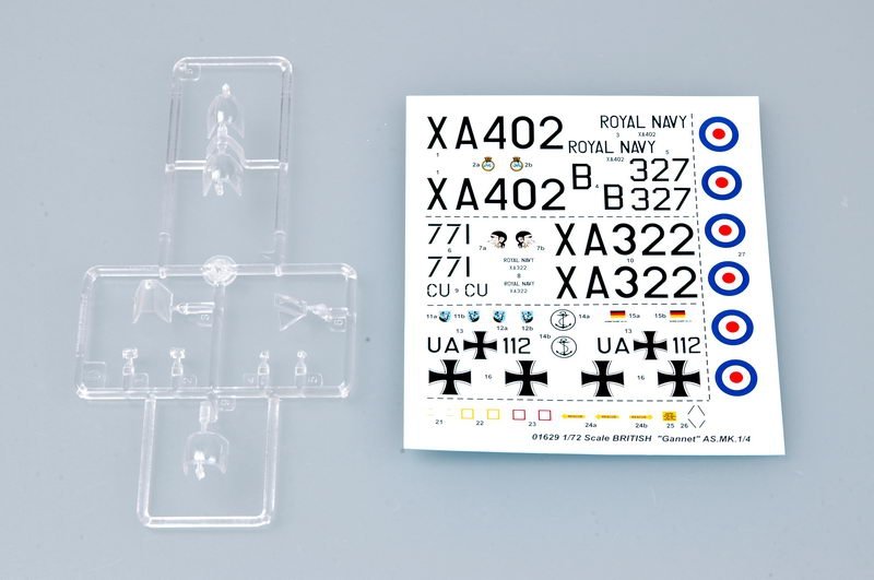Trumpeter 01629 BRITISH Gannet AS.MK.1/4 1/72 – Bild 6