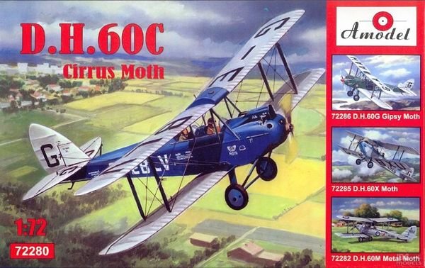 A-Model 72280 DH60C Cirrus Moth 1/72