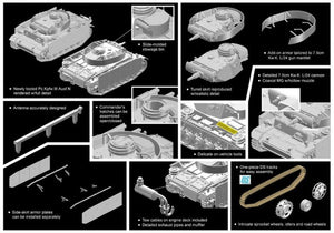 Dragon 7407 Pz.Kpfw.III Ausf.N avec armure à jupe latérale (1/72) – image 2