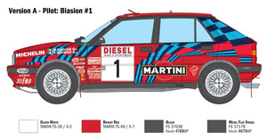 Italeri 4712 Lancia Delta HF Intégrale Sanremo 1989 1/12 – image 8