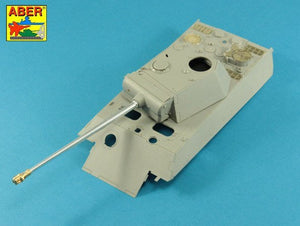 Aber 35L-300 Barrel with muzzle brake for Panther G for Takom 1/35 models – imagen 8