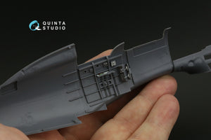 Quinta Studio QD32201 Macchi MC.202 Folgore Early 3D-Printed &amp;amp; colored Interior on decal paper (Italeri) 1/32 – Bild 3