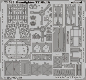 Eduard 73562 Beaufighter TF Mk.10 AIRFIX 1/72 – immagine 2