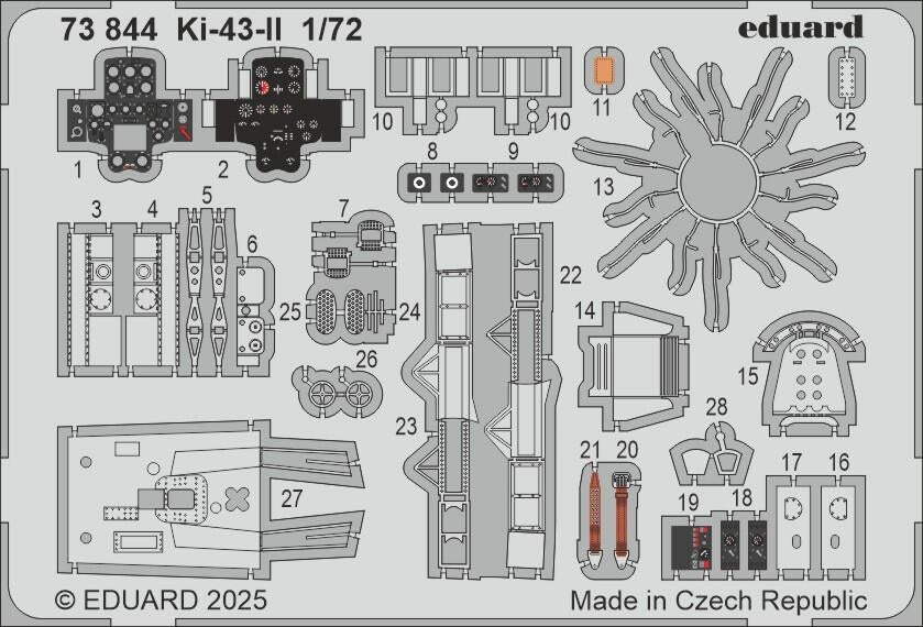 Eduard 73844 Ki-43-II ARMA HOBBY 1/72