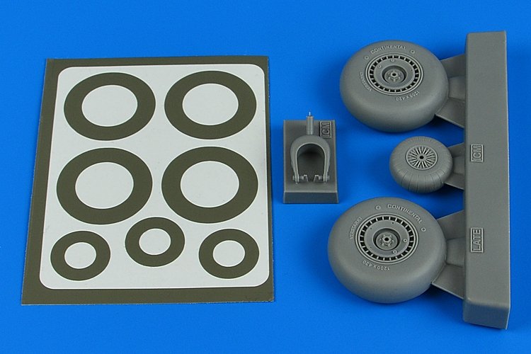 Roues et masques de peinture Aires 4806 Do 217N - B tardif 1/48 ICM