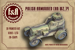 F&amp;amp;A Miniatures FA-35014 WZ.34 Car 1/35