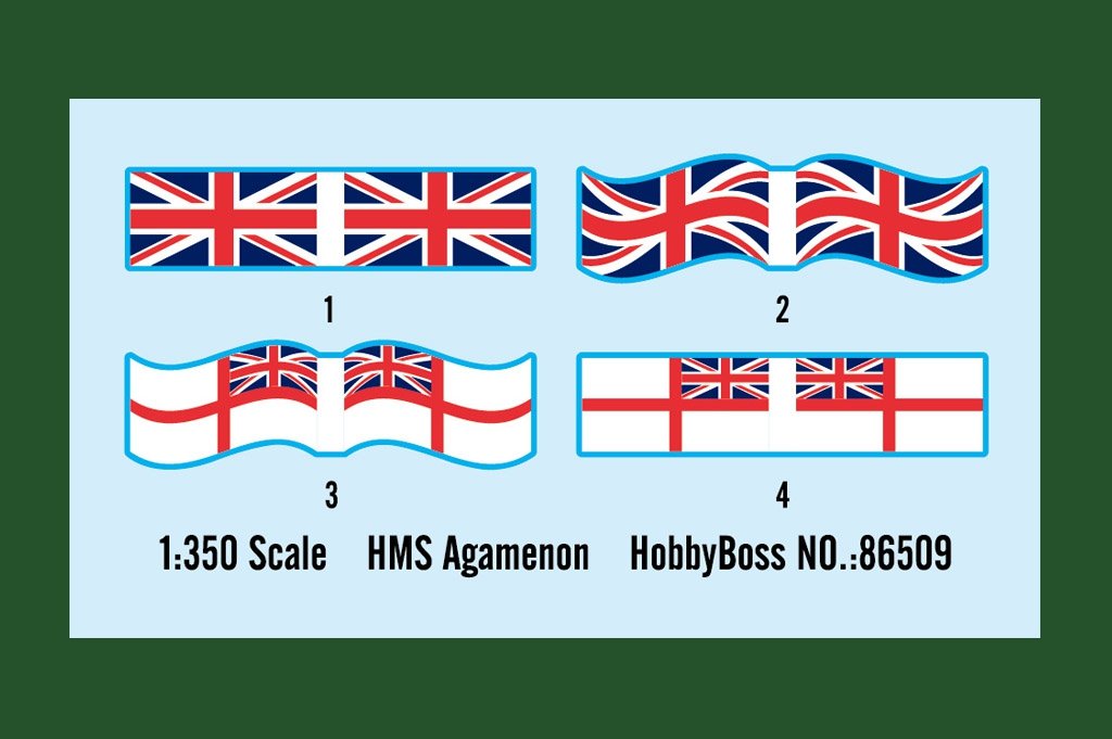 Hobby Boss 86509 HMS Agamenon 1/350 – zdjęcie 3