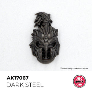 AK Interactive AK17067 DARK STEEL – QUICK GEN COLOR 18ml