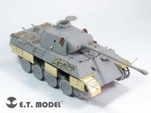 E.T. Model E35-124 WWII German Panther D Basic (For DRAGON Smart Kit) 1/35 – zdjęcie 2