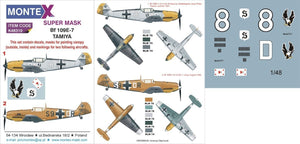 Montex K48310 Bf 109E-7 1/48