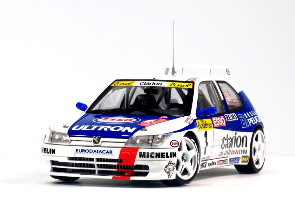NuNu PN24009 Peugeot 306 MAXi &amp;#39;96 MONTE CARLO RALLY 1/24 – obrázek 10