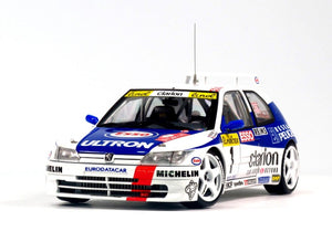 NuNu PN24009 Peugeot 306 MAXi &amp;#39;96 MONTE CARLO RALLY 1/24 – obrázek 10