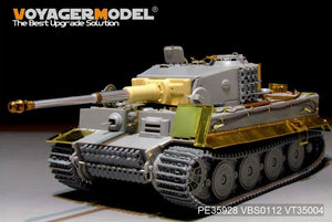 Maquette Voyager PE35928 Char Tiger I allemand de la Seconde Guerre mondiale, production tardive, pour TRUMPETER 09540, échelle 1/35 – image 5