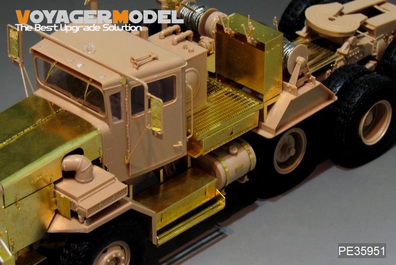 Voyager Model PE35951 Modern US Army M911 C-HET &amp;amp;M747 Heavy Equipment Semi-Trailer For MENG SS-013 1/35 – imagen 21