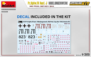 MiniArt 35339 Pz.Kpfw.IV Ausf. J Nibelungenwerk. MID PROD. SEP-NOV 1944 INTERIOR KIT 1/35 – image 3