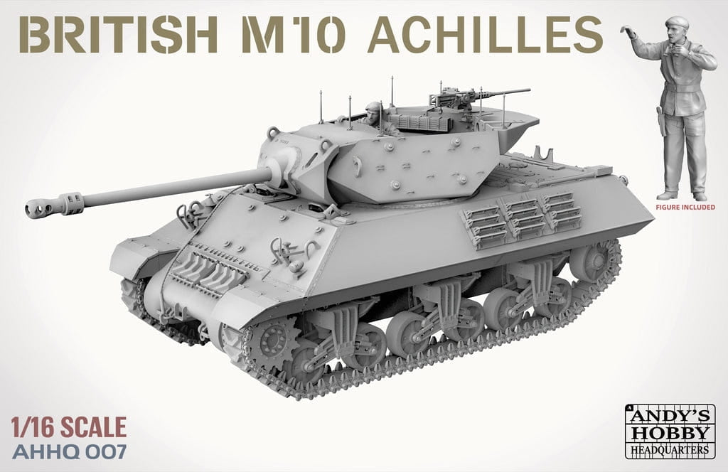 Andy&amp;#39;s Hobby Headquarters AHHQ-007 British M10 &amp;quot;Achilles&amp;quot; IIc Tank Destroyer 1/16 – Bild 2