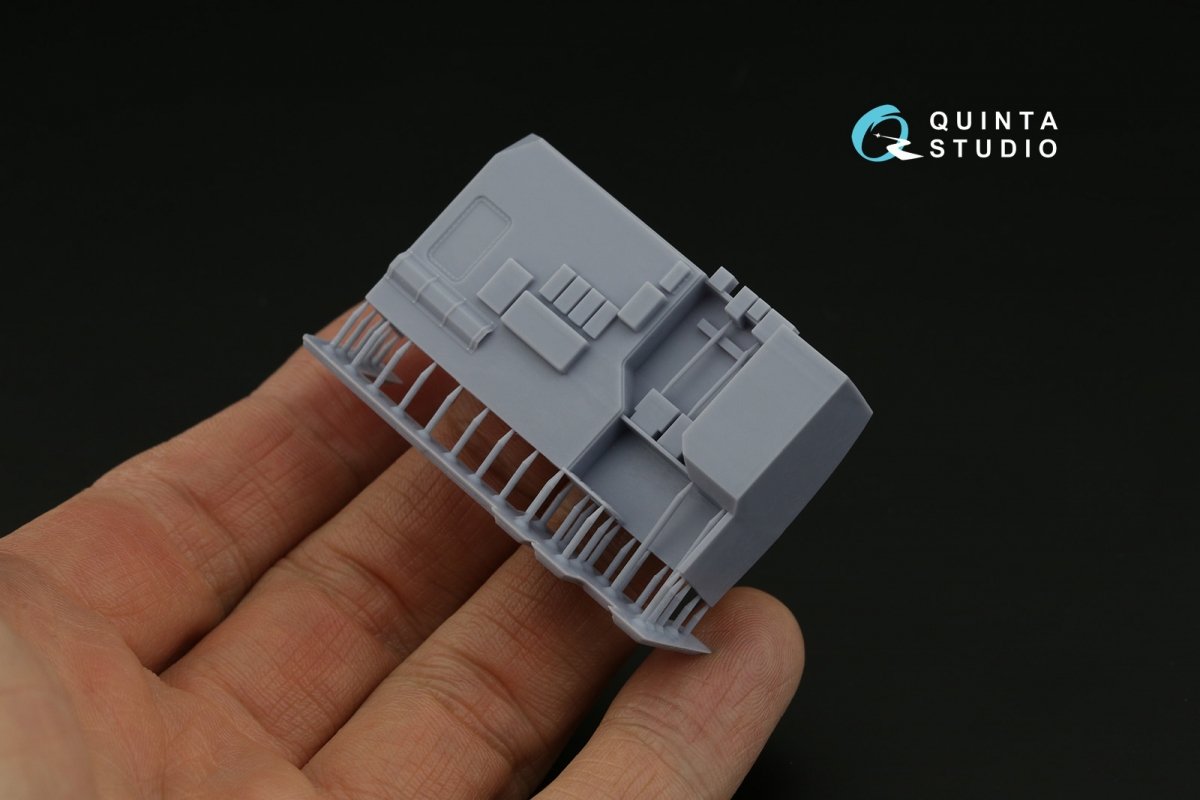 Quinta Studio QD+48357 Ka-27PL Military version 3D-Printed &amp;amp; coloured Interior on decal paper (Hobby Boss) (with 3D-printed resin parts) 1/48 – zdjęcie 5