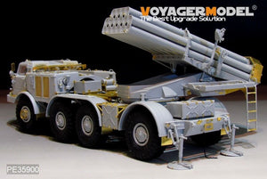 Voyager Model PE35900 Modern Russian 9P140 TEL of 9K57 Uragan(BM-27) MLRS Basic For TRUMPETER 1/35 – obrázek 4