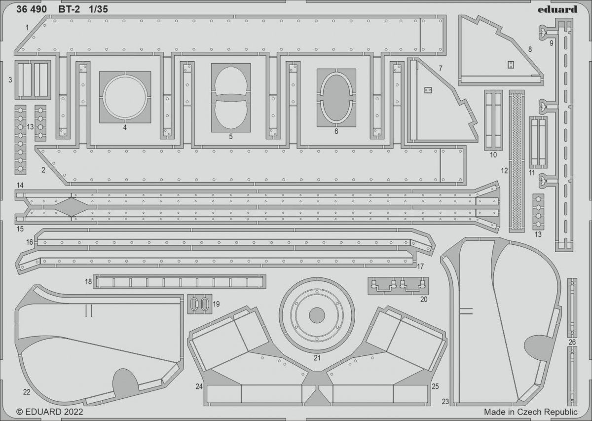 Eduard 36490 BT-2 HOBBY BOSS 1/35