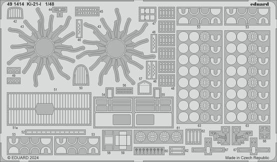 Eduard BIG49403 Ki-21-I ICM 1/48 – zdjęcie 4