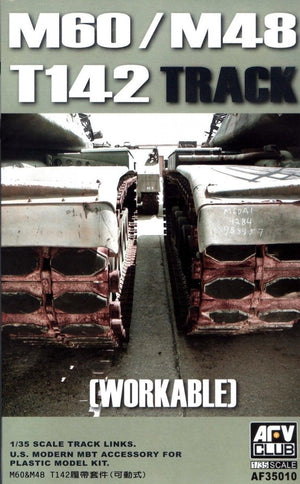 AFV Club 35010 US Modern MBT M60/48 T142 Track Late Type (Workable) 1/35