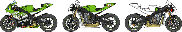Tamiya 14109 Kawasaki Ninja ZX-RR 1/12 – image 2