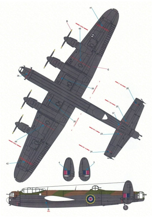 Techmod 48824 Avro Lancaster B Mk I 1/48 – Bild 6