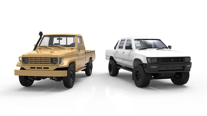 Meng Model VS-007 Pickup Set 1/35 – Bild 2