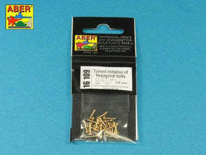 Aber 16109 Turned imitation of Hexagonal bolts 1.6 x 6.0 mm x 25 pcs. (1/16) – image 3