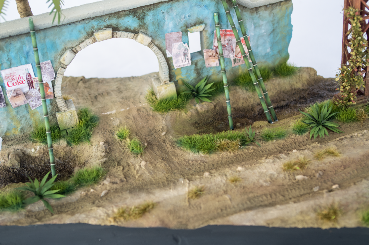 RT-Diorama 35298 Diorama-Base: Vietnam road 1/35 – image 5