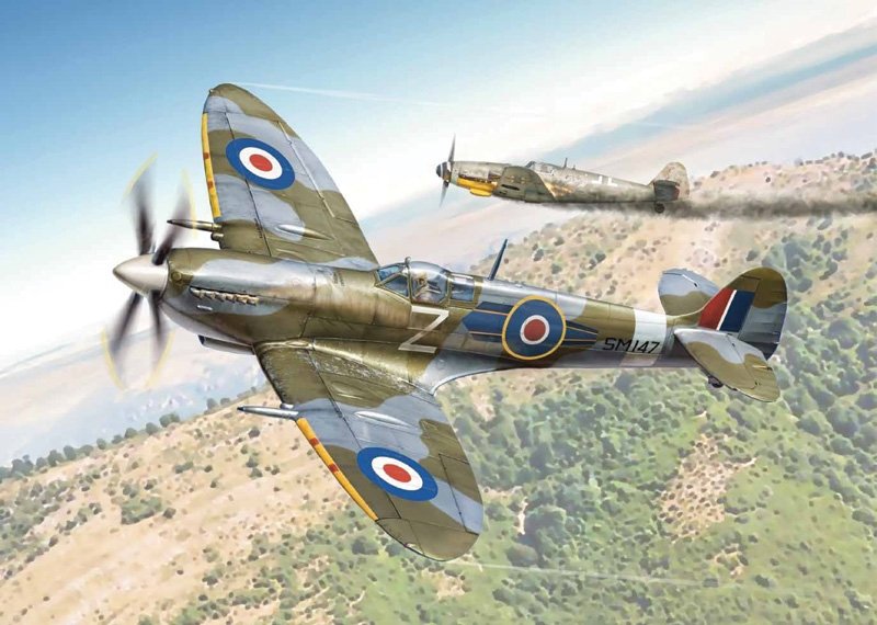 Italeri 2804 Spitfire Mk. IX 1/48