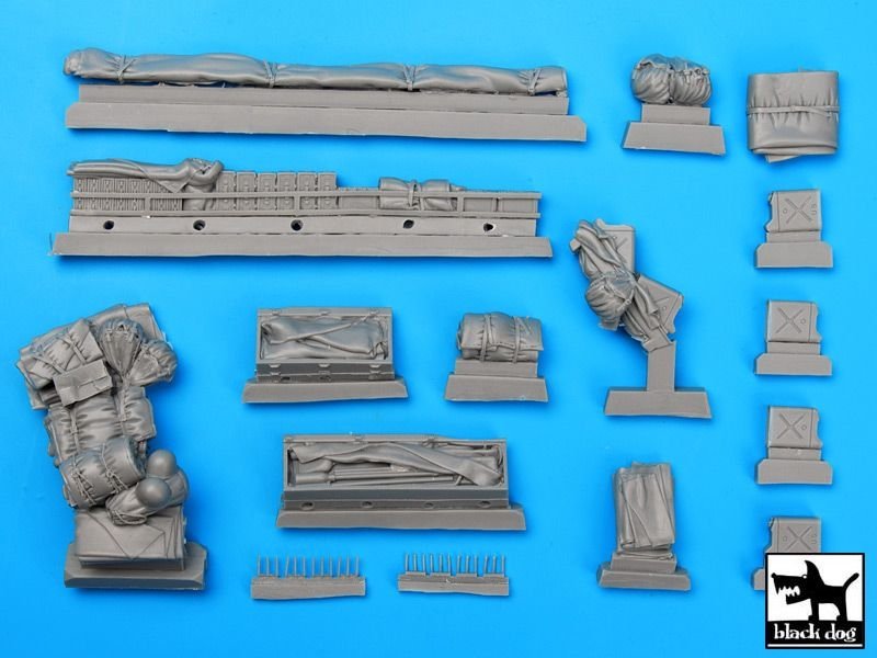 Black Dog T35060 US M -26 Pershing accessories set 1/35 – Bild 6