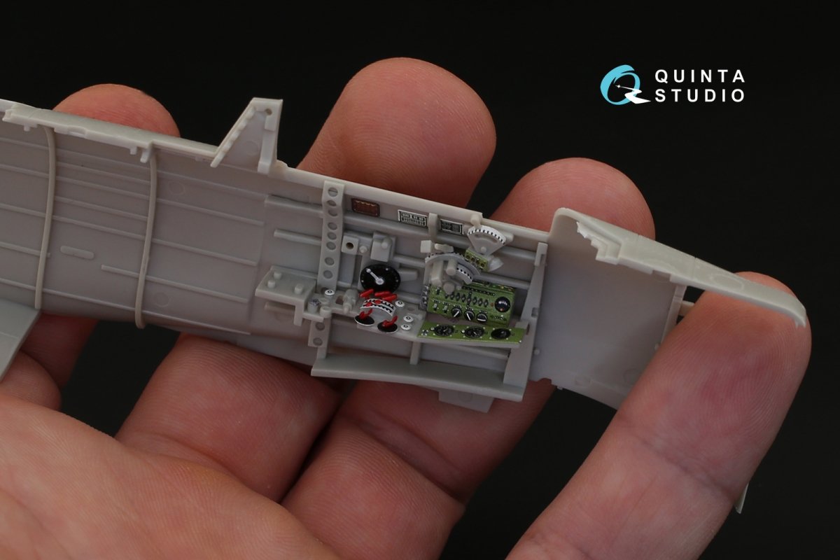 Quinta Studio QD32025 A6M2b (Nakajima prod.) 3D-Printed &amp;amp; colored Interior on decal paper (for Tamiya kit) 1/32 – image 7