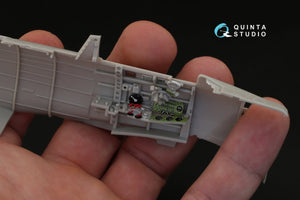 Quinta Studio QD32025 A6M2b (Nakajima prod.) 3D-Printed &amp;amp; colored Interior on decal paper (for Tamiya kit) 1/32 – image 7