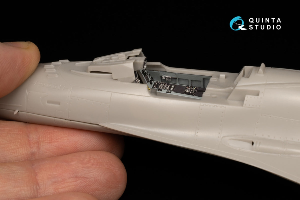 Quinta Studio QDS-48012 Mitsubishi F-2A 3D-Printed colored Interior on decal paper (Hasegawa) (small version) 1/48 – image 7