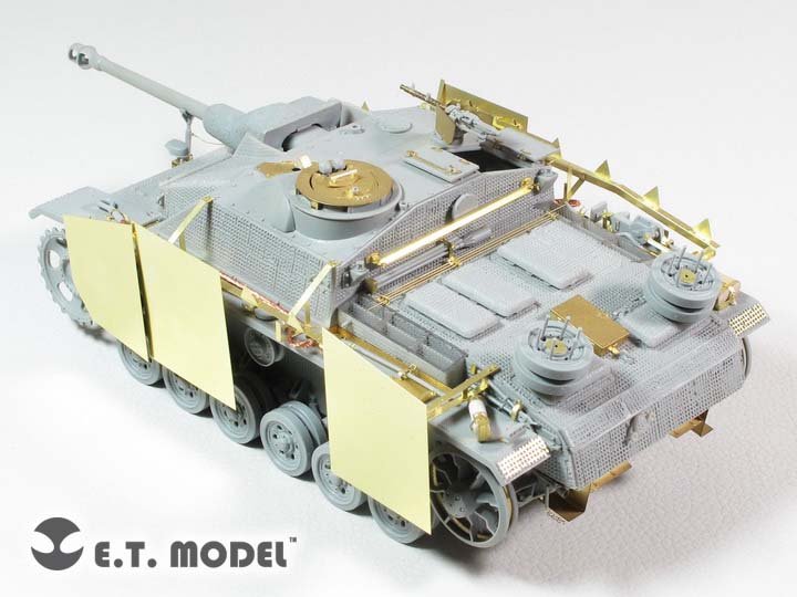 ET Model E35-228 WWII German StuG.III Ausf.G Schurzen（Late version）(For DRAGON Smart Kit) (1/35) – Bild 4