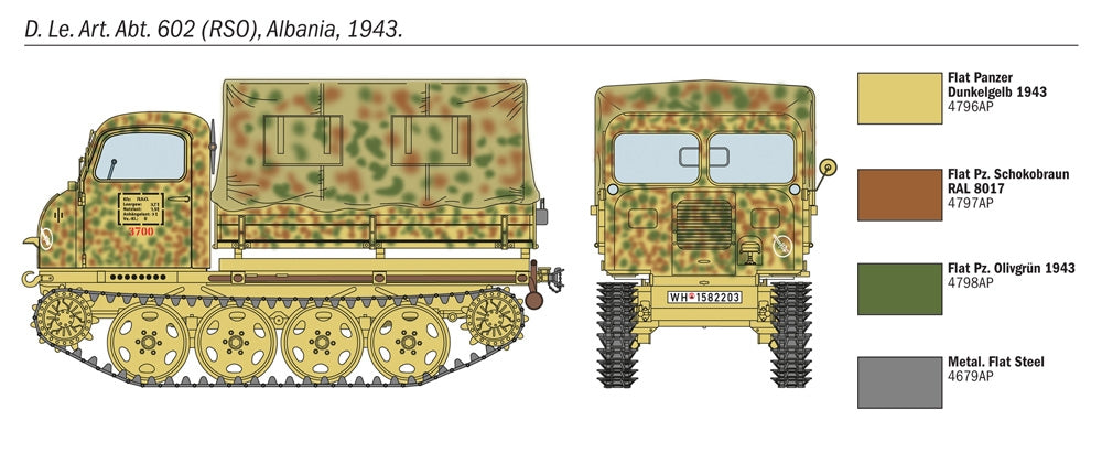 Italeri 6549 STEYR RSO/01 with GERMAN SOLDIERS 1/35 – Bild 14