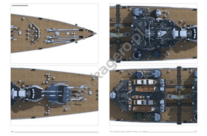 Kagero 16069 The Battleship HMS Prince of Wales EN – obrázek 3