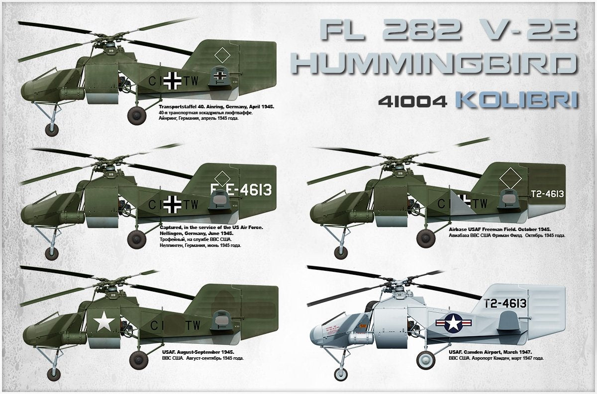 MiniArt 41004 Flettner Fl 282 V-23 Hummingbird (Kolibri) 1/35 – obrázek 2