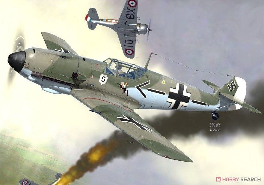 AZ Model AZ7661 Messerschmitt Bf 109E-3 Battle of France 1/72 – image 2