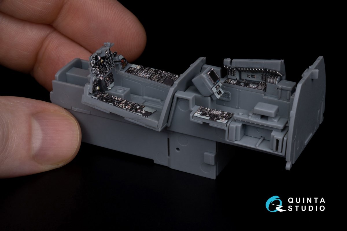 Quinta Studio QD48245 F-4EJ Kai 3D-Printed &amp;amp; colored Interior on decal paper (ZM SWS) 1/48 – Bild 2
