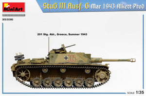 Mini Art 35336 StuG III Ausf. G Mar 1943 Alkett Prod 1/35 – image 3