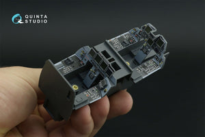 Quinta Studio QDS-32119 F-15E 3D-Printed &amp;amp; colored Interior on decal paper (Tamiya) (small version) 1/32 – image 3