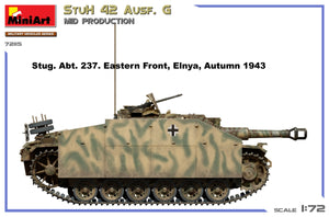 MiniArt 72115 StuH 42 Ausf. G MID PRODUCTION 1/72 – immagine 2