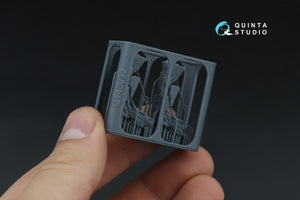 Quinta Studio QR+48092 GRU-7A late, 2 ejection seats for F-14 A/F-14B (Tamiya, Hobby Boss) 1/48 – image 3