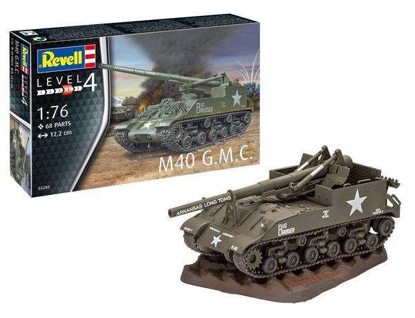 Revell 03280 M40 GMC 1/76 – image 2